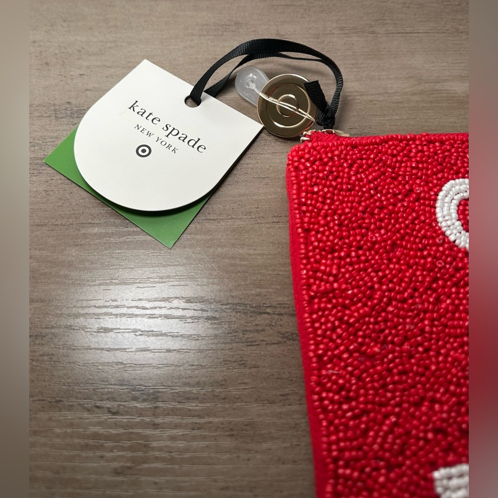 Kate Spade NY Target Going To Target Beaded Clutch Exclusive New 2025 IN HAND. - Picture 2 of 6